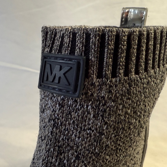 Michael Kors Women's Skyler Wedge Bootie Sock Sneakers - Picture 6 of 6